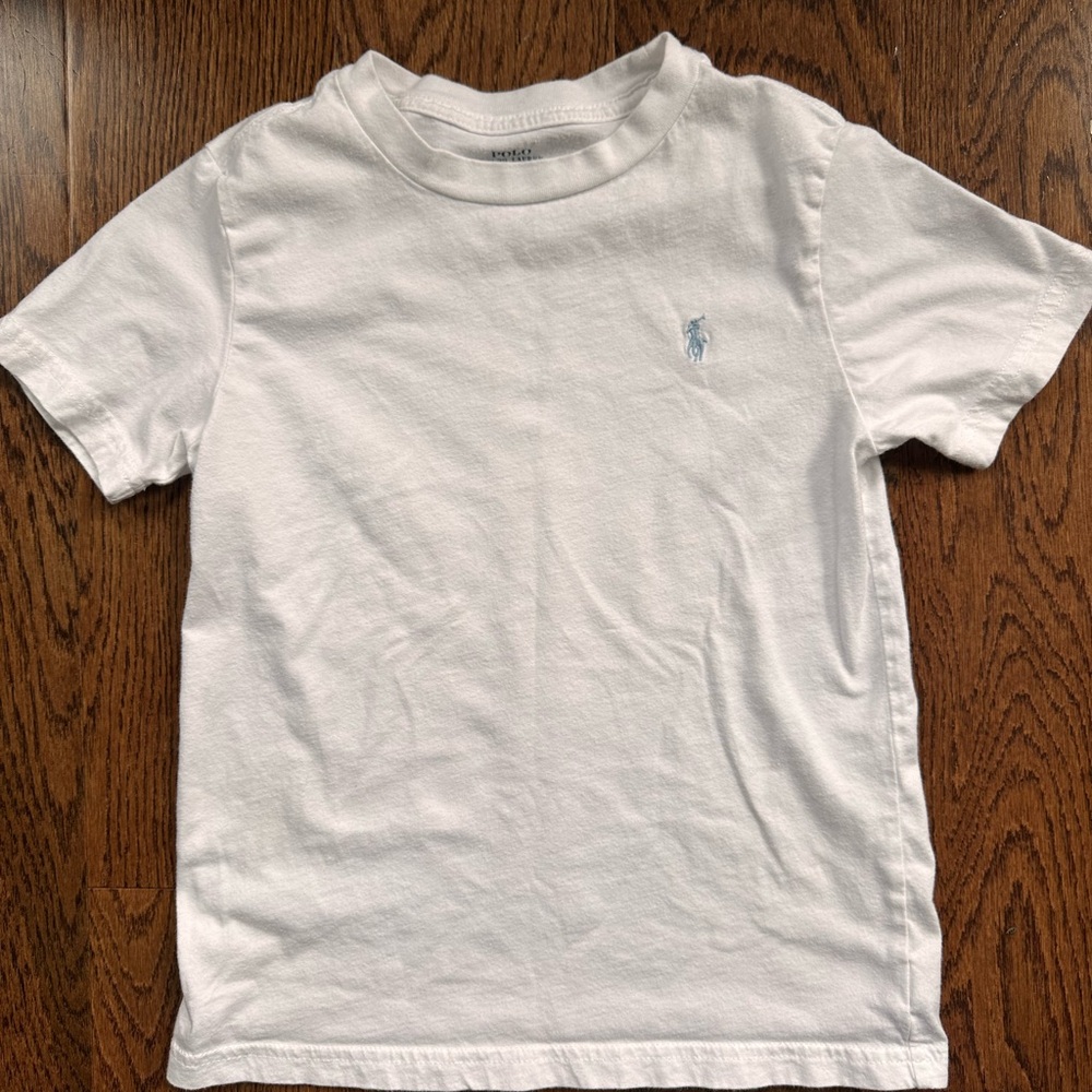 Like New White Polo T shirt size 6